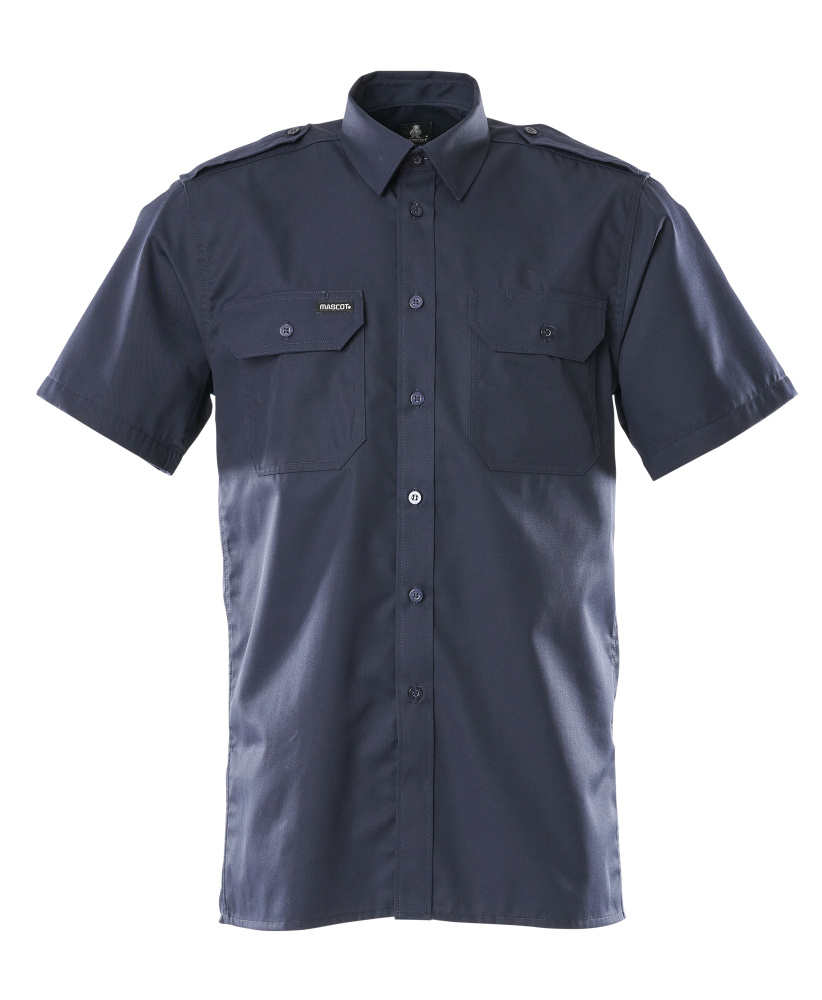 MASCOT Savannah Shirt, short-sleeved 00503 Navy