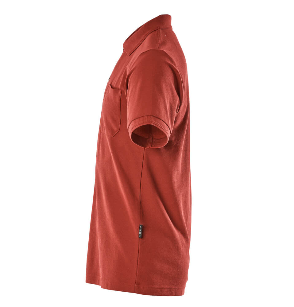 MASCOT Borneo Polo Shirt with chest pocket 00783 Red