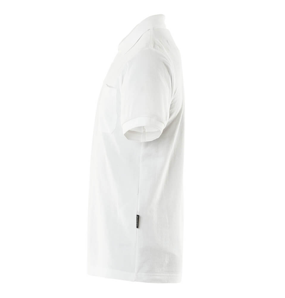 MASCOT Borneo Polo Shirt with chest pocket 00783 White