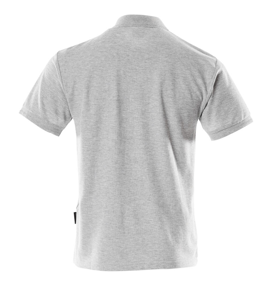 MASCOT Borneo Polo Shirt with chest pocket 00783 Grey-flecked