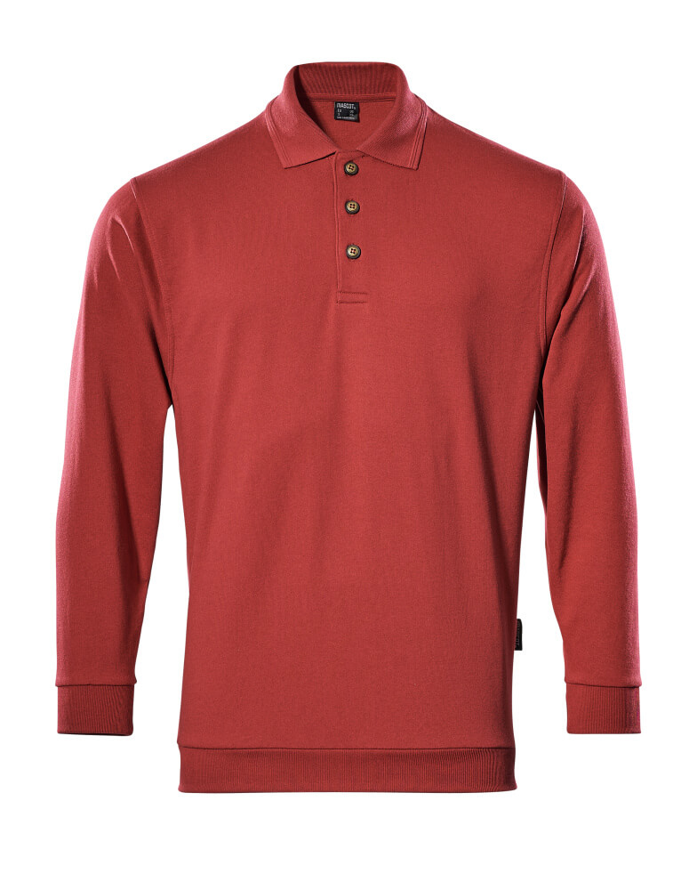 MASCOT Trinidad Polo Sweatshirt 00785 Red