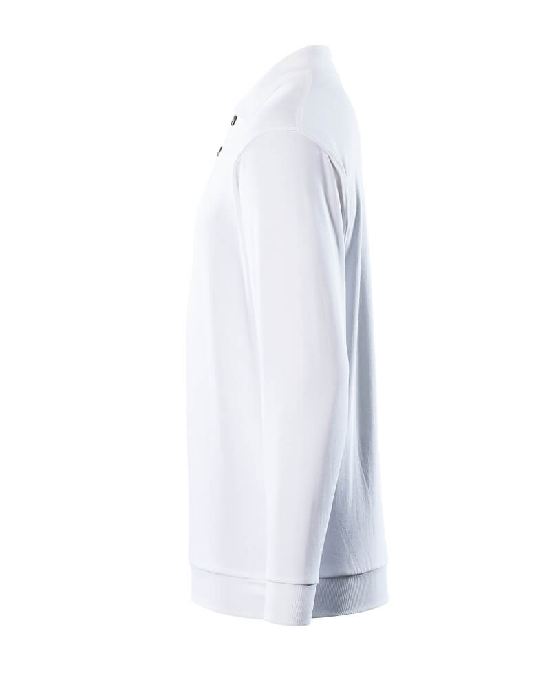 MASCOT Trinidad Polo Sweatshirt 00785 White