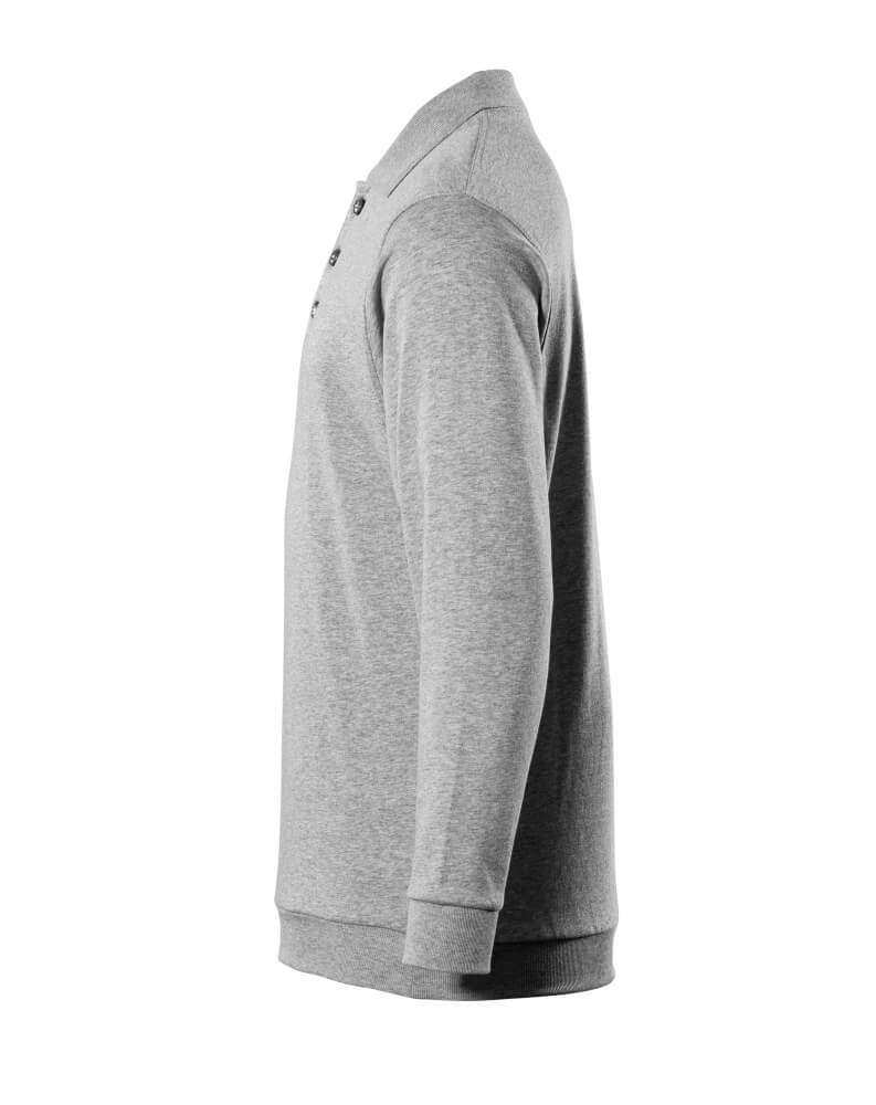 MASCOT Trinidad Polo Sweatshirt 00785 Grey-flecked