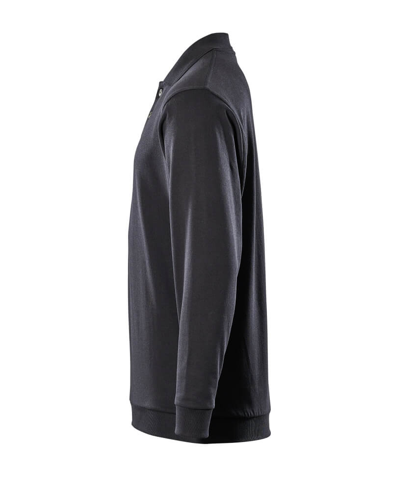 MASCOT Trinidad Polo Sweatshirt 00785 Black