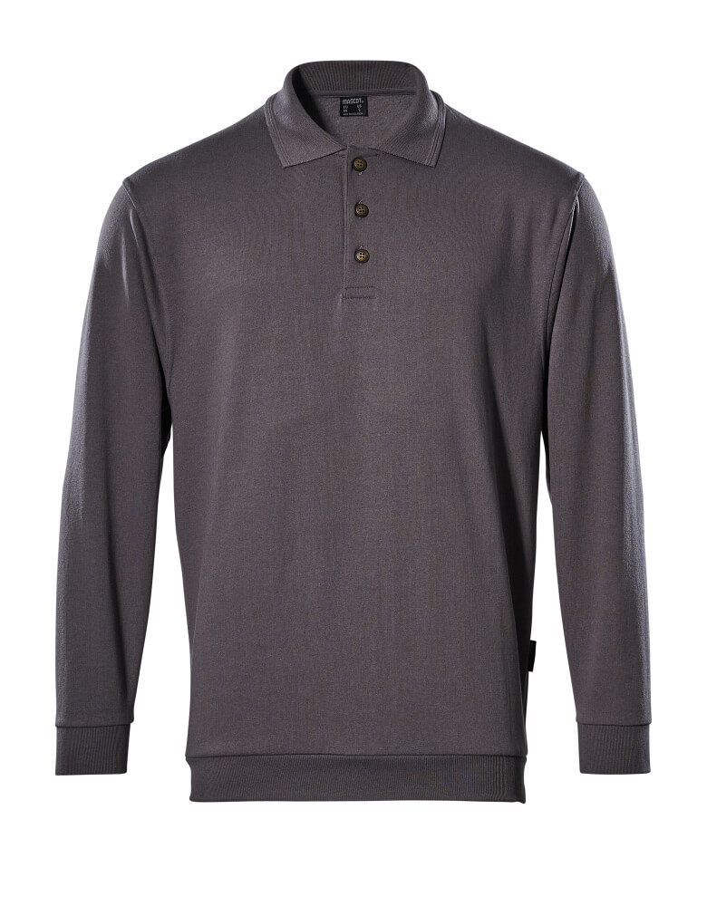 MASCOT Trinidad Polo Sweatshirt 00785 Anthracite