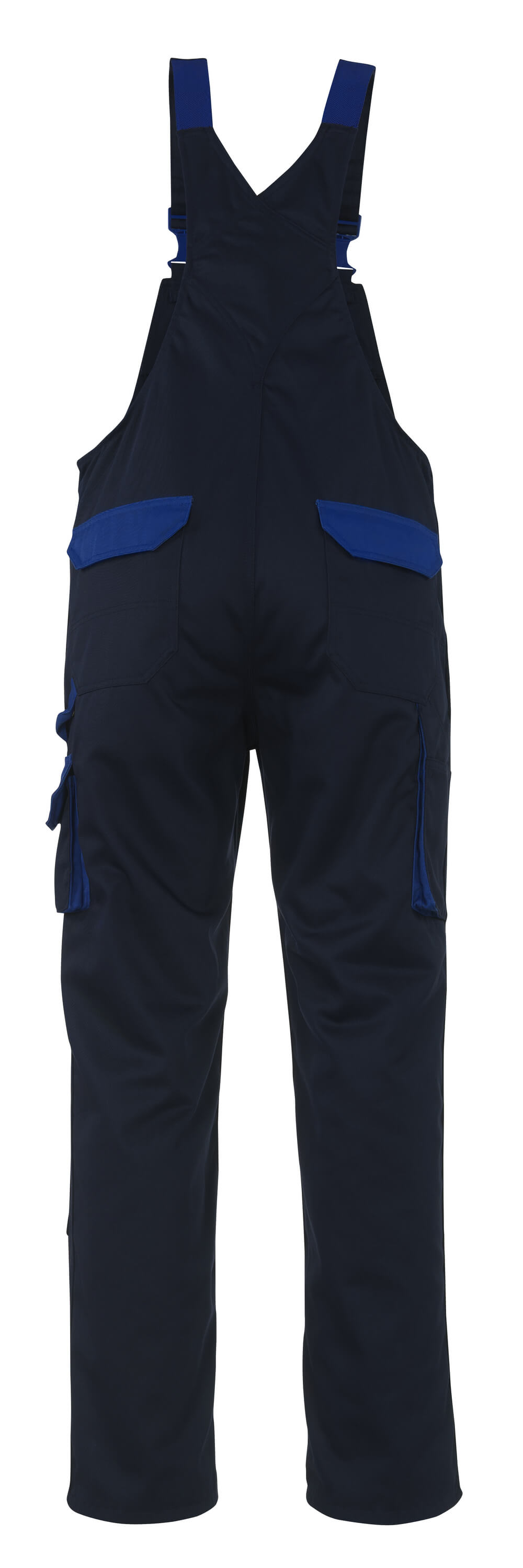MASCOT Milano Bib & Brace with kneepad pockets 00969 Navy/royal