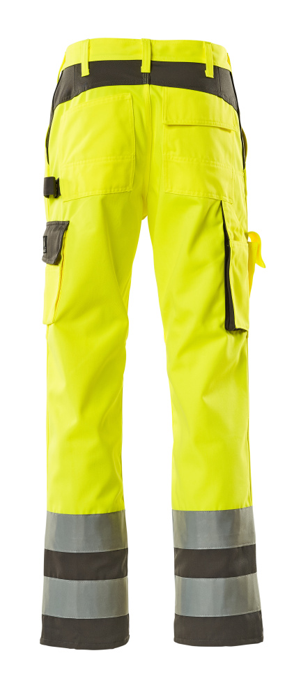 MASCOT Olinda Trousers with kneepad pockets 07179 Hi-vis Yellow/anthracite