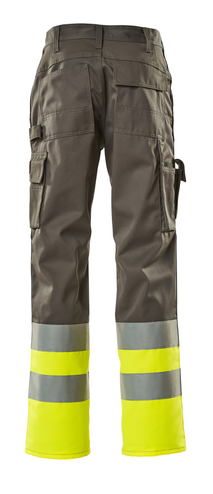 MASCOT Patos Trousers with kneepad pockets 12379 Anthracite/hi-vis Yellow