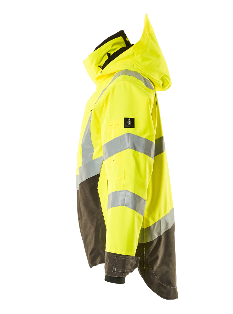 MASCOT Harlow Outer Shell Jacket 15501 Hi-vis Yellow/dark Anthracite