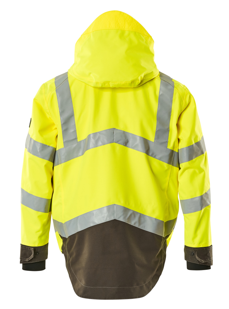 MASCOT Harlow Outer Shell Jacket 15501 Hi-vis Yellow/dark Anthracite