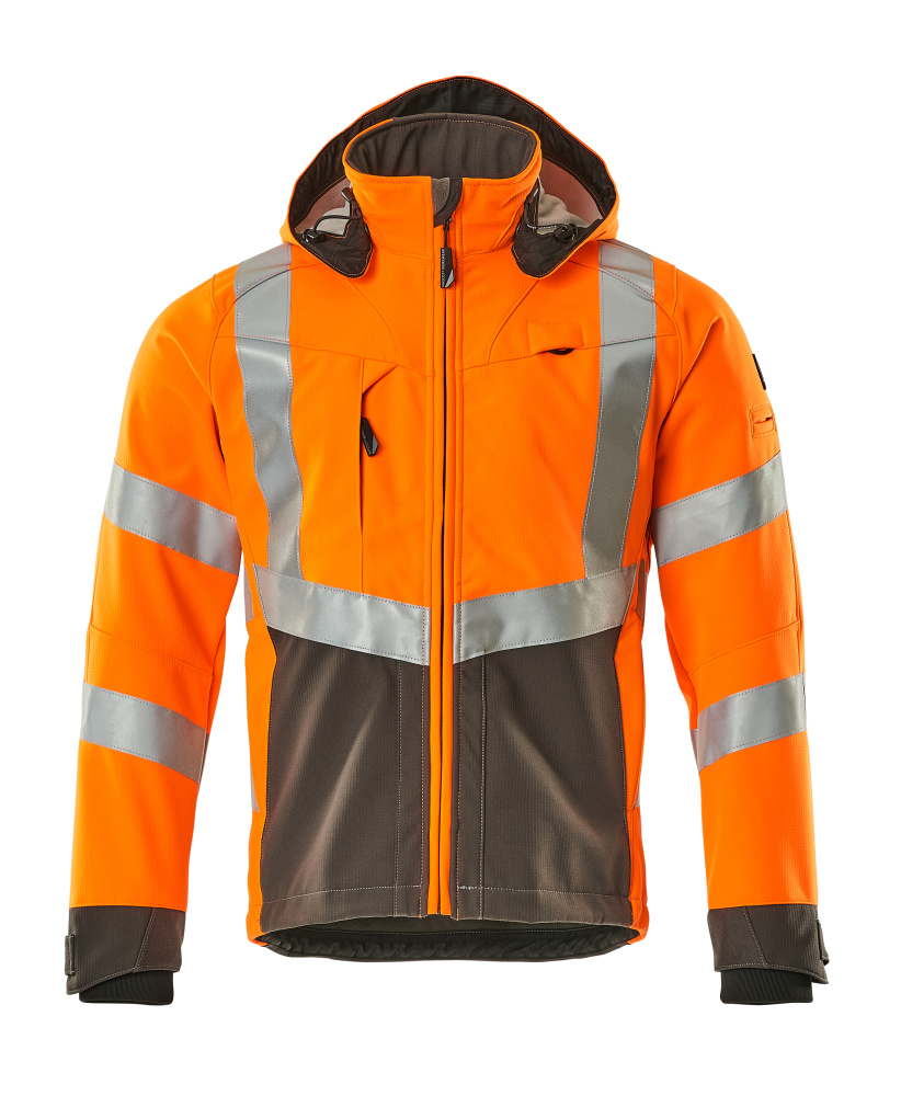 MASCOT Blackpool Softshell Jacket 15502 Hi-vis Orange/dark Anthracite