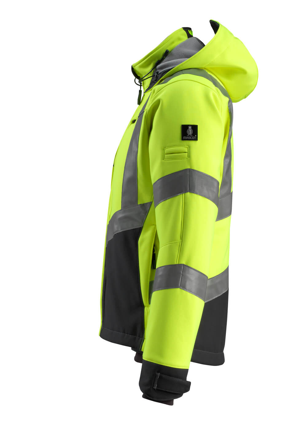 MASCOT Blackpool Softshell Jacket 15502 Hi-vis Yellow/black