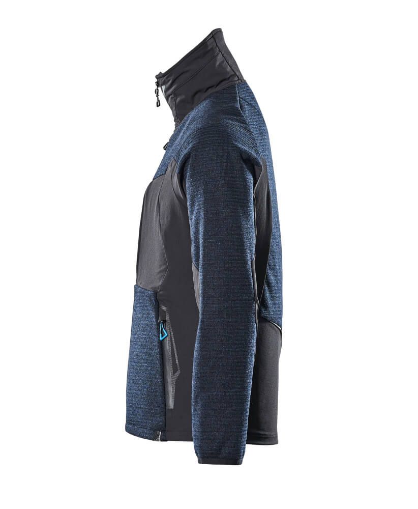MASCOT ADVANCED Knitted Jacket with zipper 17105 Dark Navy/black