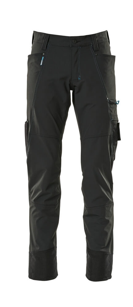 2 x Mascot Advanced 17279 Trousers - Black