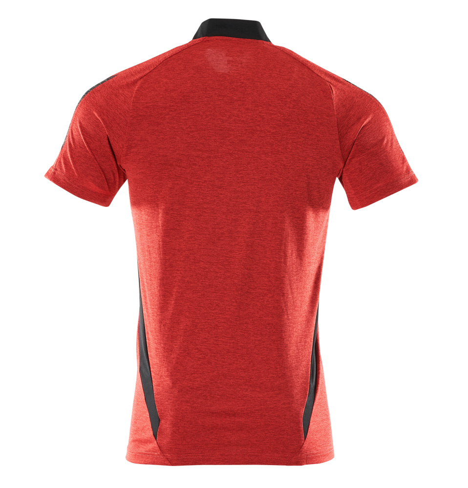 MASCOT ACCELERATE Polo shirt 18083 Traffic Red/black
