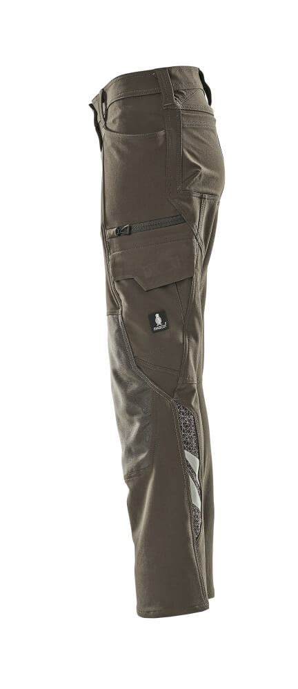 MASCOT ACCELERATE Trousers with kneepad pockets 18088 Dark Anthracite