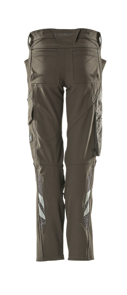 MASCOT ACCELERATE Trousers with kneepad pockets 18088 Dark Anthracite
