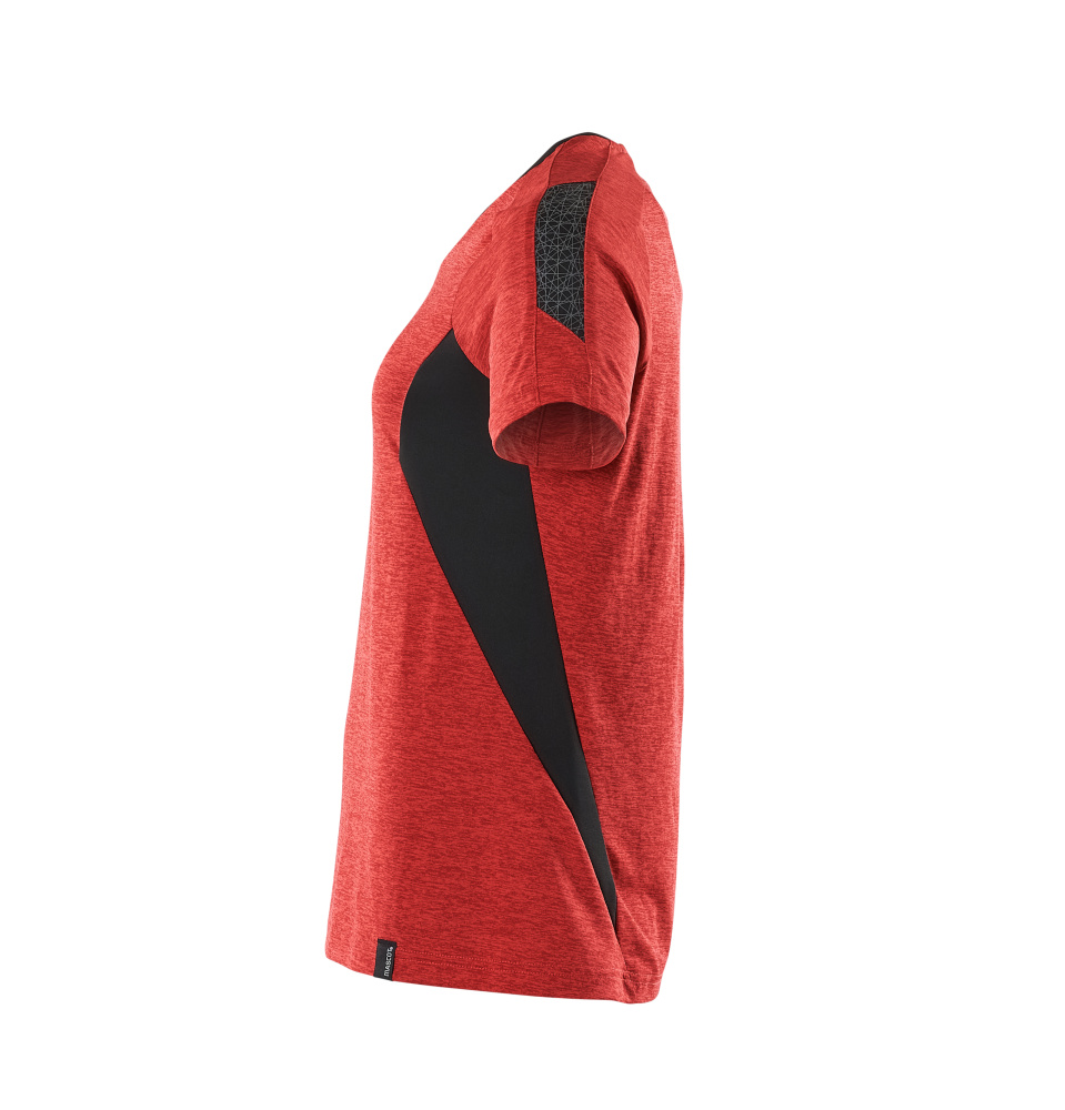 MASCOT ACCELERATE T-shirt 18092 Traffic Red-flecked/black