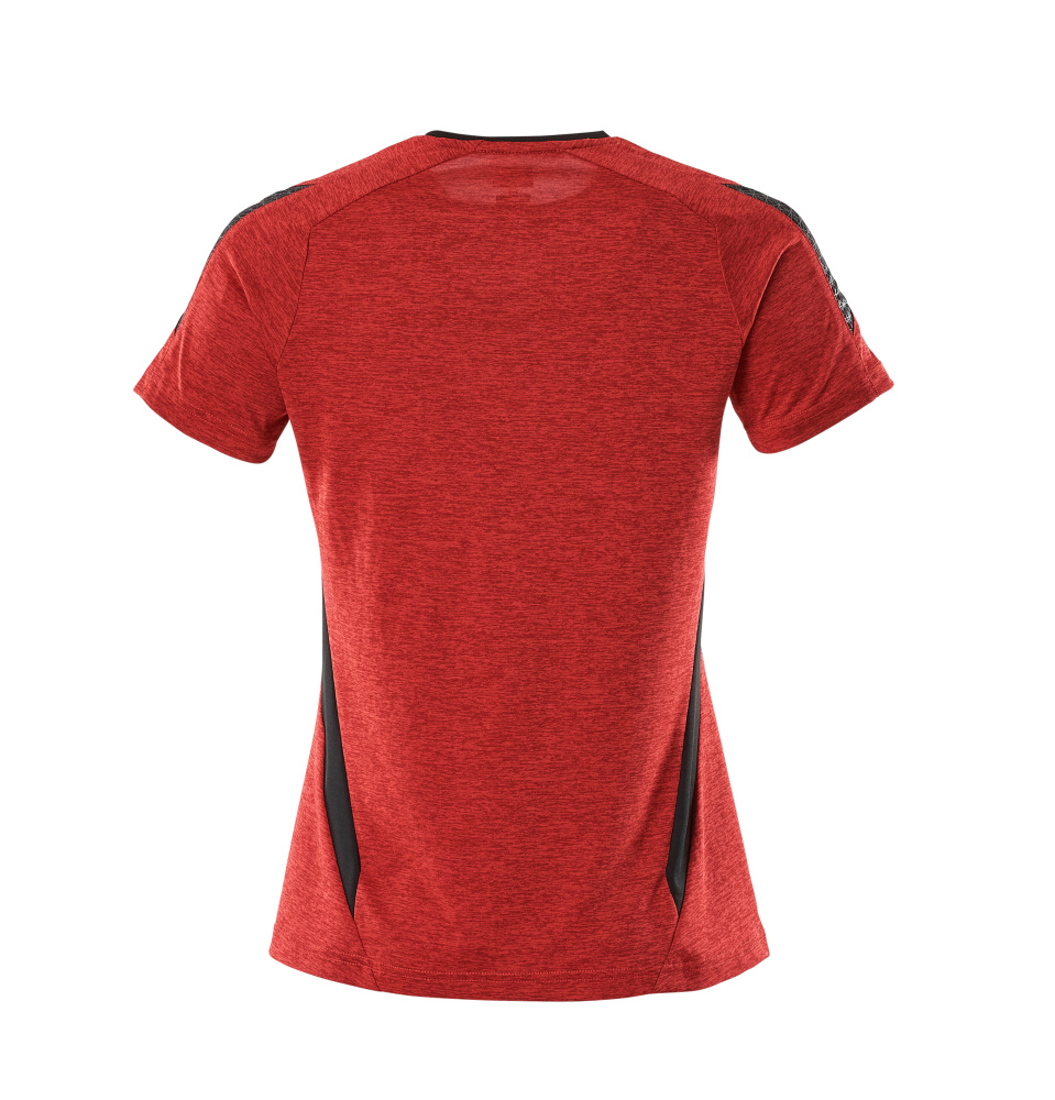MASCOT ACCELERATE T-shirt 18092 Traffic Red-flecked/black