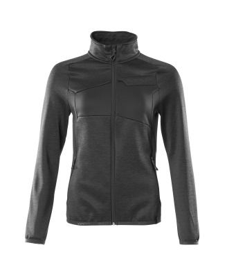 MASCOT ACCELERATE Fleece jumper with zipper 18153 Black