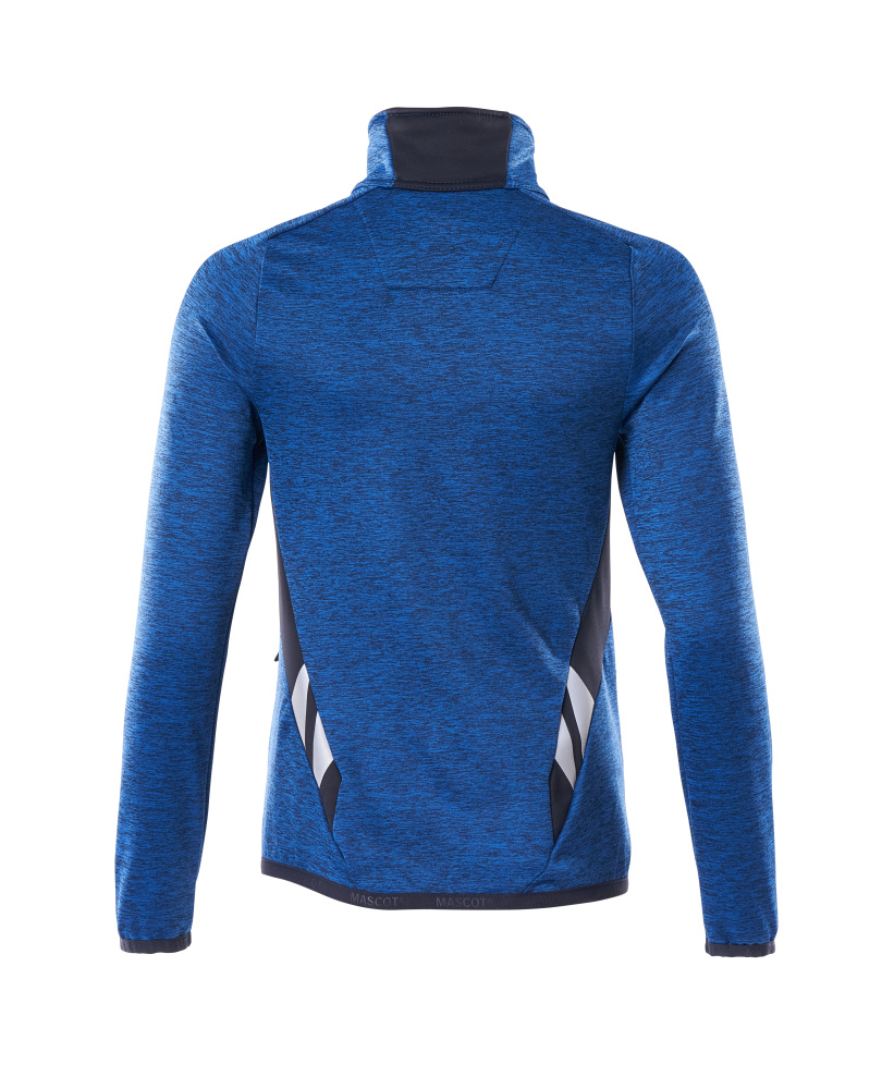MASCOT ACCELERATE Fleece Jumper with zipper 18153 Azure Blue/dark Navy
