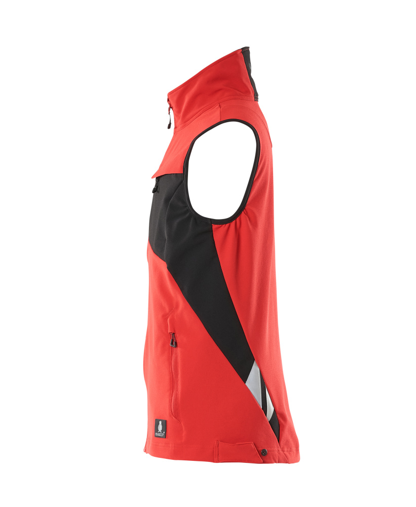 MASCOT ACCELERATE Gilet 18365 Traffic Red/black