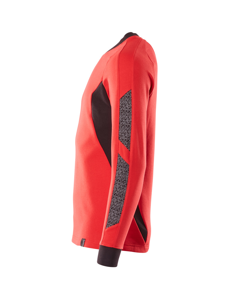 MASCOT ACCELERATE Sweatshirt 18384 Traffic Red/black