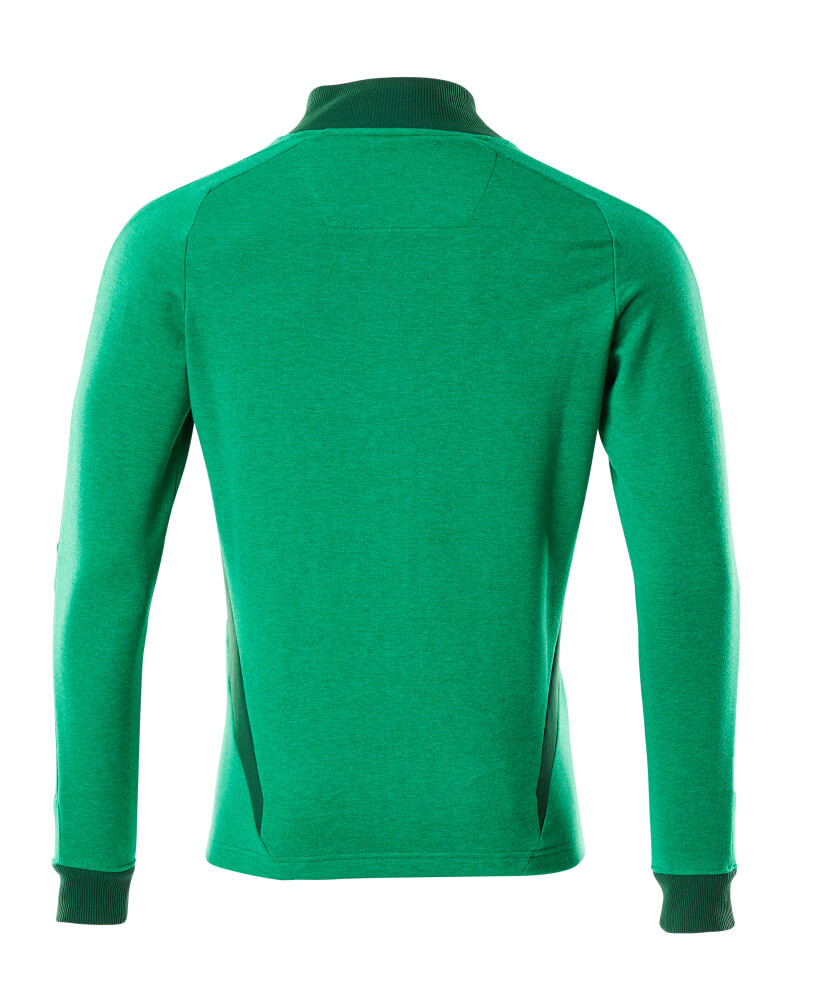 MASCOT ACCELERATE Sweatshirt with zipper 18484 Grass Green/green
