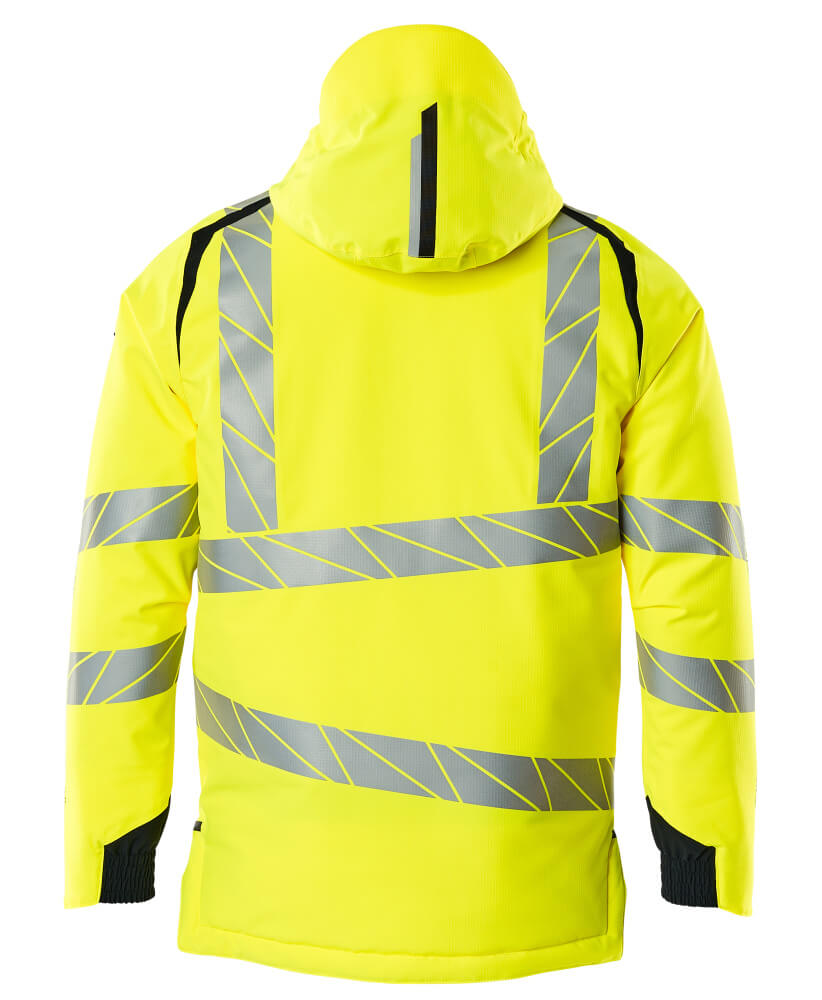 MASCOT ACCELERATE SAFE Winter Jacket 19035 Hi-vis Yellow/dark Navy