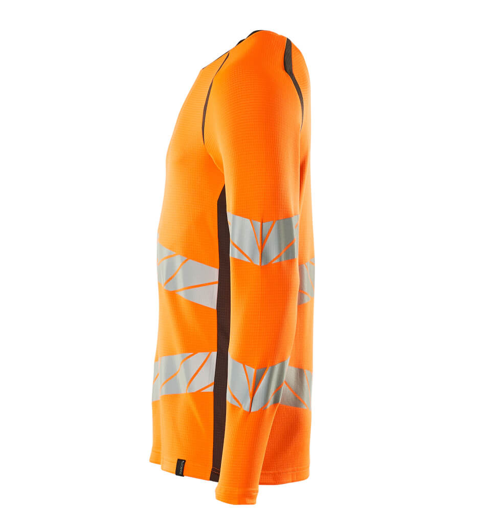 MASCOT ACCELERATE SAFE T-shirt, long-sleeved 19081 Hi-vis Orange/dark Anthracite
