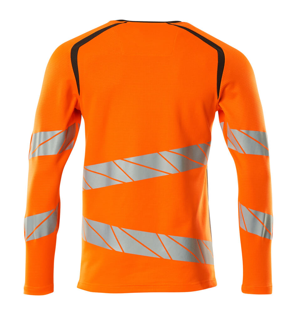 MASCOT ACCELERATE SAFE T-shirt, long-sleeved 19081 Hi-vis Orange/dark Anthracite