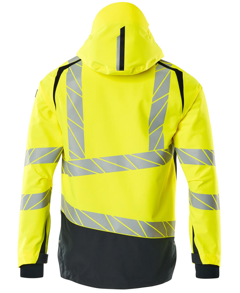 MASCOT ACCELERATE SAFE Outer Shell Jacket 19301 Hi-vis Yellow/black