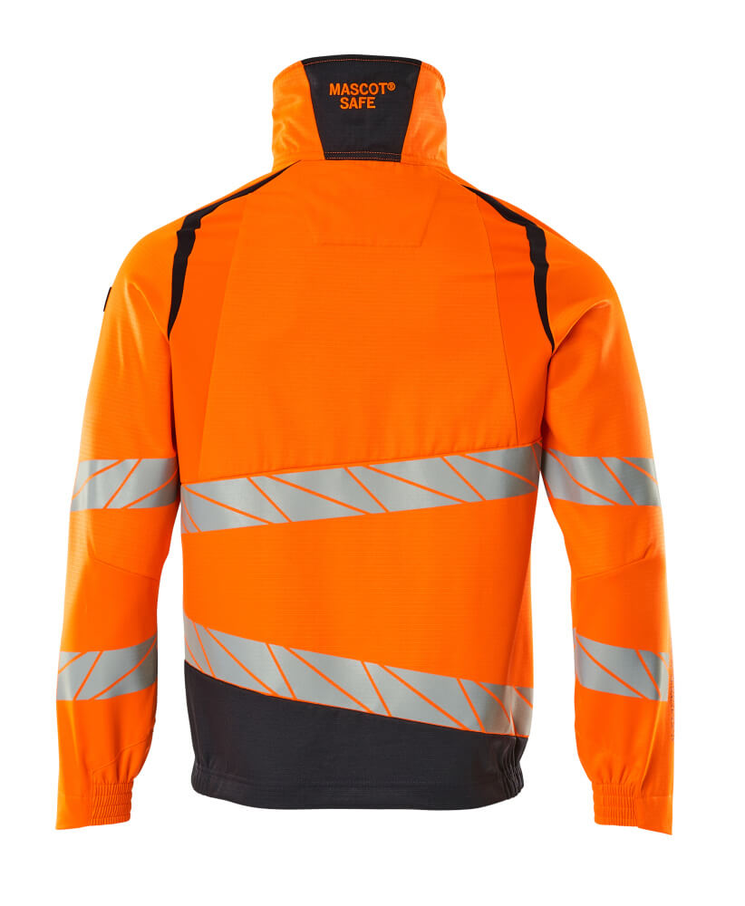 MASCOT ACCELERATE SAFE Jacket 19509 Hi-vis Orange/dark Navy