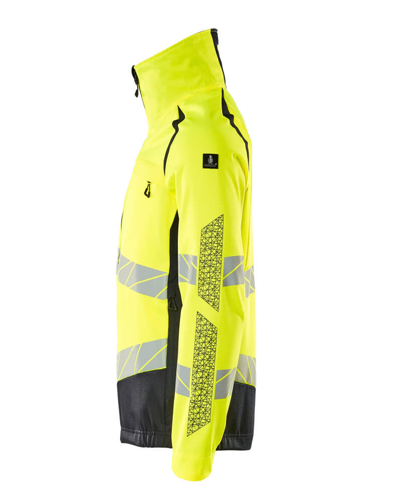 MASCOT ACCELERATE SAFE Jacket 19509 Hi-vis Yellow/dark Navy