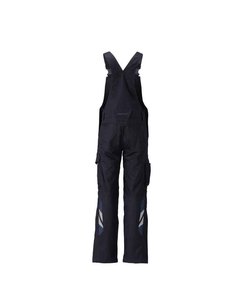 MASCOT ACCELERATE Bib & Brace with kneepad pockets 20769 Dark Navy