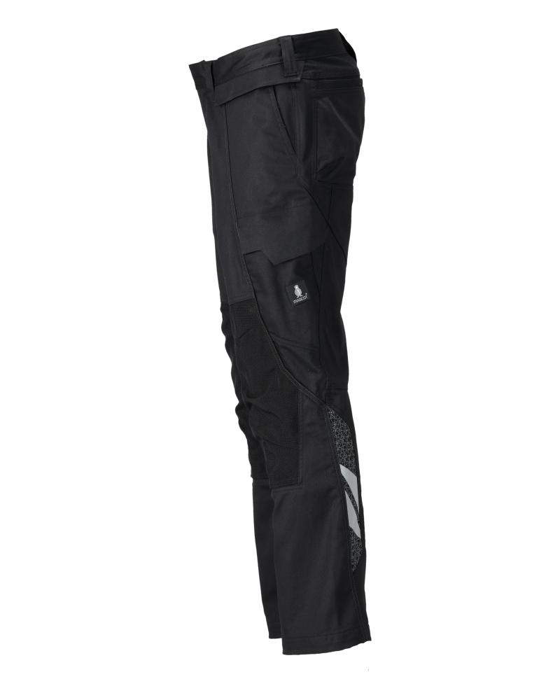 MASCOT ACCELERATE Trousers with kneepad pockets 20779 Black