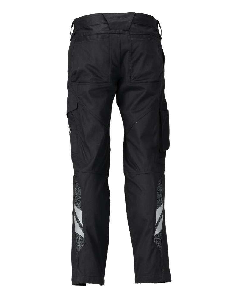 MASCOT ACCELERATE Trousers with kneepad pockets 20779 Black