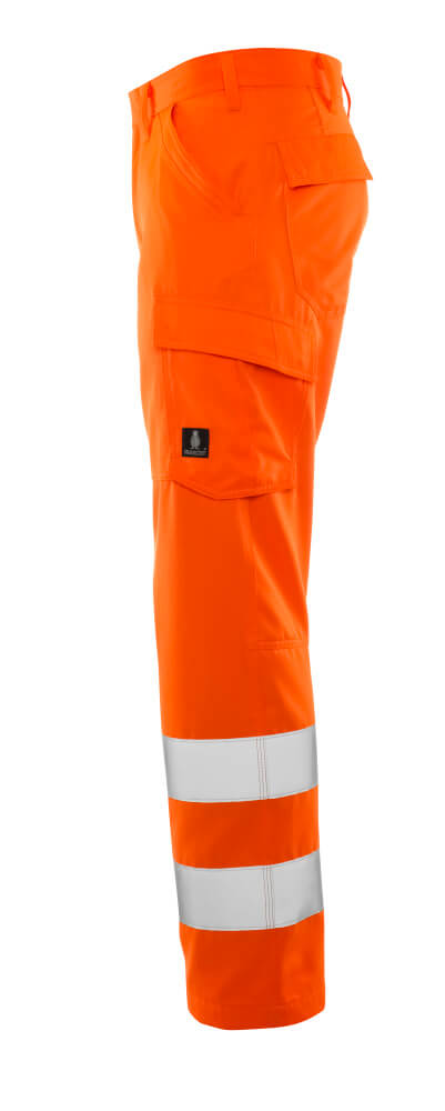 MASCOT SAFE LIGHT Trousers with thigh pockets 20859 Hi-vis Orange
