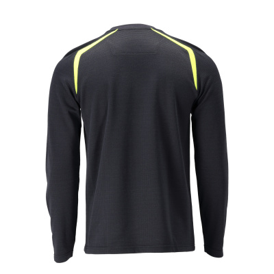 MASCOT ACCELERATE MULTISAFE T-shirt, long-sleeved 21581 Dark Navy/hi-vis Yellow