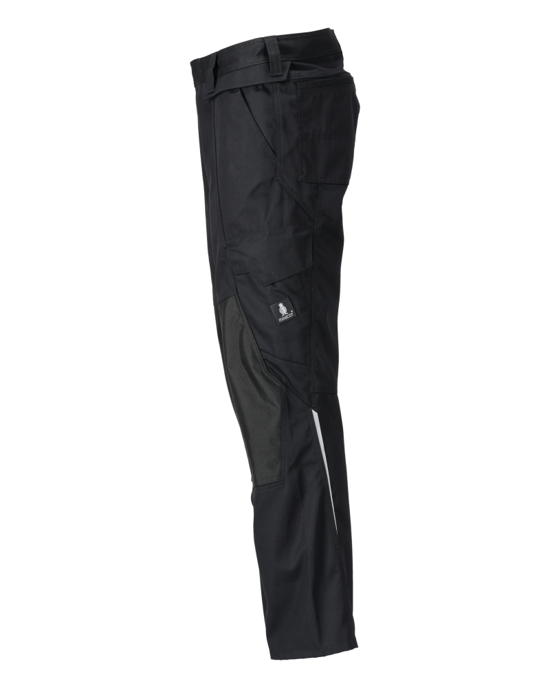 MASCOT ACCELERATE Trousers with kneepad pockets 21879 Black