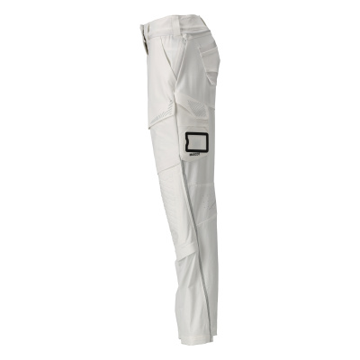 MASCOT CUSTOMIZED Trousers with kneepad pockets 22078 White