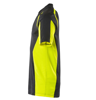 MASCOT ACCELERATE SAFE Polo shirt 22083 Black/hi-vis Yellow