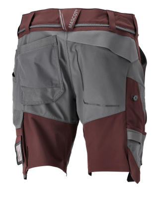 MASCOT CUSTOMIZED Shorts 22149 Bordeaux/stone Grey