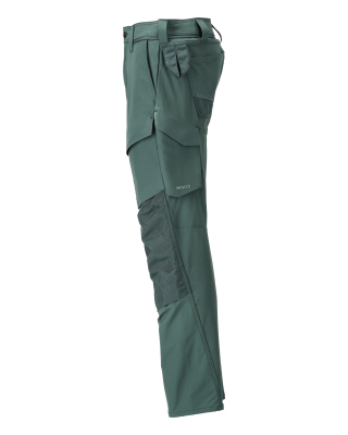 MASCOT CUSTOMIZED Trousers with kneepad pockets 22379 Forest Green