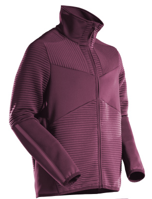 MASCOT CUSTOMIZED Fleece jumper with zipper 22503 Bordeaux