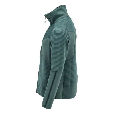 MASCOT CUSTOMIZED Fleece jumper with zipper 22503 Light Forest Green