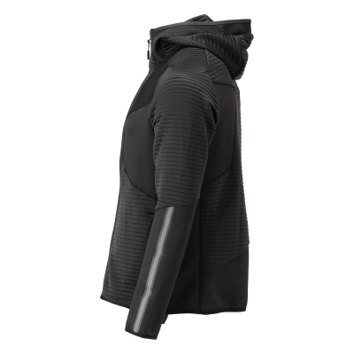 MASCOT CUSTOMIZED Fleece hoodie with zipper 22603 Black