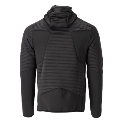 MASCOT CUSTOMIZED Fleece hoodie with zipper 22603 Black