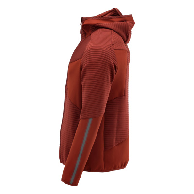 MASCOT CUSTOMIZED Fleece hoodie with zipper 22603 Autumn Red