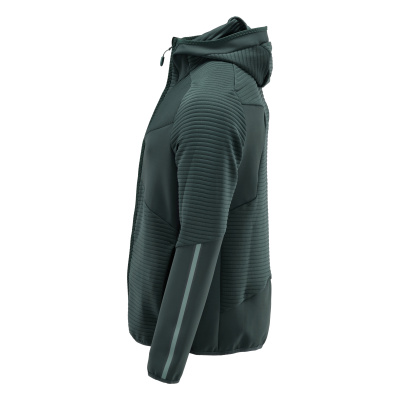 MASCOT CUSTOMIZED Fleece hoodie with zipper 22603 Forest Green